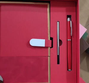 Men and Women's Business <b>NOTEBOOK</b> Gift <b>Set</b> with Silk Screen Printing on Paper for Holiday Birthday Celebrations & Office Use - Product Image 6