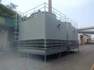 Tour de refroidissement industrielle 80T 200T 500T 900T Forme carrée Compteur débit Type ouvert à faible bruit Tour de refroidissement - Product Image 2