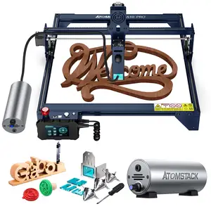 Máquina de grabado láser Atomstack A10 S10 X7 Pro, pantalla táctil de 50W, compresor de asistencia de aire de 30 L/min, grabador láser CNC, marca fuera de línea - Product Image 1