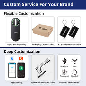 Serrure intelligente motorisée Liliwise T30, serrure de porte, serrure électronique, serrure numérique, serrure de porte intelligente rétrofit - Product Image 6