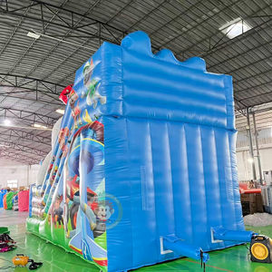 Toboggan gonflable <span class=keywords><strong>Pat</strong></span>'Patrouilles avec <span class=keywords><strong>piscine</strong></span> Festival Toboggan gonflable pour enfants et adultes - Product Image 6