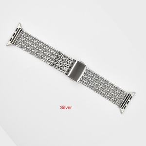Bracelet de montre de luxe pour Apple Watch Series 10 9 8 49 mm en forme de V pour Huawei pour Samsung, bracelet de montre en acier inoxydable avec boucle magnétique - Product Image 6
