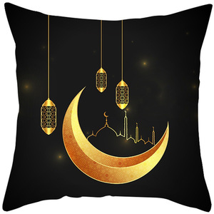 Oreiller carré de luxe en gros, <span class=keywords><strong>noir</strong></span>, tissé, imprimé numériquement, motifs vintage variés, écologique, antibactérien, pour la maison, l'hôpital <span class=keywords><strong>et</strong></span> l'hôtel - Product Image 1