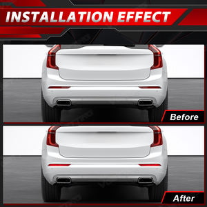 Accessoire automobile directement de l'usine, réflecteur de pare-chocs arrière pour <span class=keywords><strong>Volvo</strong></span> <span class=keywords><strong>XC90</strong></span> 2016 2017 2018 2019 2020 2021 2022 <span class=keywords><strong>2023</strong></span> 2024 2025, sans ampoule - Product Image 3