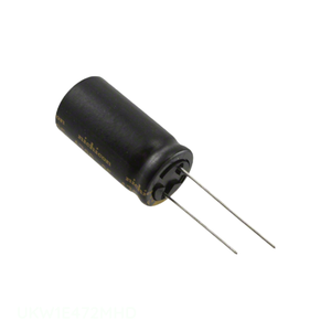Distribuidor Autorizado UKW1E472MHD Condensador de Aluminio 4700uF 20% 25V Radial de Orificio Pasante 4700 uF - Product Image 1