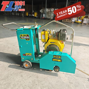 Coupe-asphalte et béton autoporté avec poignée réglable en hauteur, pour blocs muraux, routes, sols, surface plane, composant principal du moteur - Product Image 2