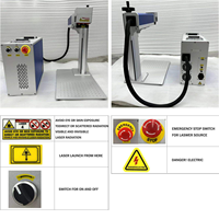 Machine de marquage laser à fibre Ruikang neuve, directement de l'usine, 20W/30W/50W/100W, CNC de table, gravure métal précise DXF/AI/DST