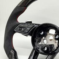 Volante de Fibra de Carbono al por Mayor para Audi A3 A4 A5 A6 A7 A8 Q3 Q5 Q7 Q8 TT R8 RS3 RS4 RS5 RS6 S3 S4 S5 S6 S7