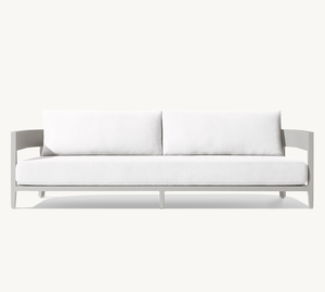 Luxury <b>Outdoor</b> Furniture Aluminum <b>Outdoor</b> <b>Sofa</b> Set Villa Garden <b>Sofa</b> Set Hotel Patio Sectional <b>Sofa</b> Set - Product Image 2