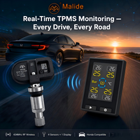 Capteur TPMS 434 MHz pour surveillance interne de la pression et de la température des pneus, écran à trou aveugle, vente en gros OEM