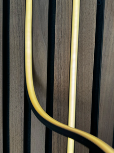 Flexible Black LED Strip <b>Light</b> 3000K for Wood Slat Wall <b>Panel</b> Acoustic Lighting Low Voltage 24V COB Strip - Product Image 3