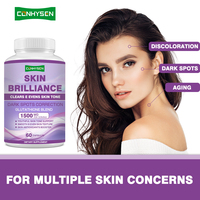 Capsules de blanchiment de la peau de marques privées Produit de beauté Support Correction des taches brunes Capsules de collagène