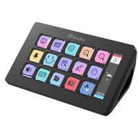 MiraBox HSV293S Clavier Macro LCD avec 15 touches programmables pour le flux de travail des créateurs de contenu et le gaming