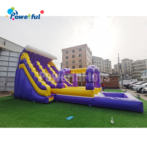 Toboggan gonflable de qualité commerciale en PVC pour adultes, château gonflable d'extérieur avec <span class=keywords><strong>piscine</strong></span> - Product Image 6