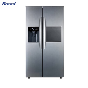 18Cu.ft Stainless Steel Frost-Free Side by <b>Refrigerator</b> with Water Dispenser and Ice Maker Household Use - Product Image 5