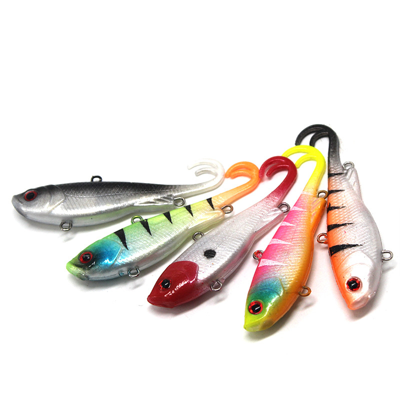 Leurre Souple Nomura Grab Shad 10 Cm - Lot De 6, Flottabilité