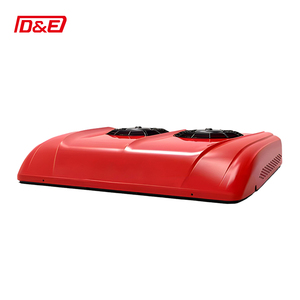 ระบบทำความเย็นบนหลังคา DC 12V 24V <span class=keywords><strong>พัดลม</strong></span>คู่ เครื่องปรับอากาศสำหรับรถบรรทุก รถบ้าน RV รถแคมป์เปอร์ - Product Image 1