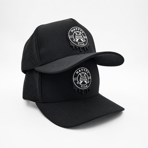 Advanced 5 Panel Solid Waterproof Golf <b>Cap</b> Custom Silicone Logo Low MOQ OEM Laser Perforated Airflow Ventilation Gear Piece - Product Image 3
