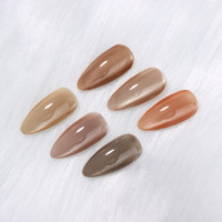 Vernis à ongles gel Uv en soie de cristal Esmaltes de KNC en or avec logo personnalisé meilleure vente