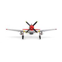 Avión RC sin Escobillas 1806 con Modo 3D 6G, Planeador de Ala Fija con Forma de Caza P51, Jet de Radiocontrol de Espuma EPP para Principiantes