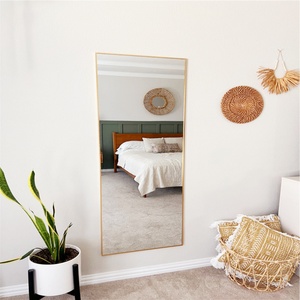 2024 Wholesale Best Selling Nordic Style European Style Full Length Standing <b>Mirror</b> - Product Image 2