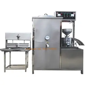 100-300 kg/h fabricante de tofu comercial/máquina automática de leche de soja
