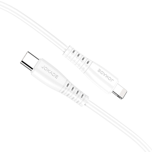 Jokade <b>Usb</b> <b>Type</b> <b>C</b> <b>Cable</b> 1m White Pd27w 5a <b>Charging</b> Sync - Product Image 1