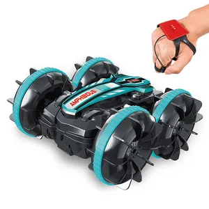 Amphibious Vehicle Remote Control Rolling Rc Car Stunt Car With Hand Gesture