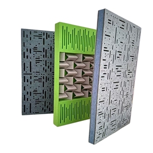 Équipement de studio musical, panneau acoustique absorbant le son multicolores, panneau acoustique de <span class=keywords><strong>plafond</strong></span>, design graphique, <span class=keywords><strong>insonorisation</strong></span> - Product Image 2