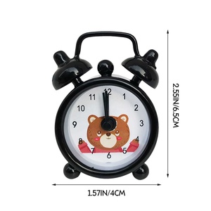 Sveglia Elettronica Mini in Metallo Creativa e Carina, Orologio Sveglia Piccolo per Cameretta Bambini, Orologio Decorativo per Casa - Product Image 3