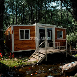 Casas Prefabricadas Económicas e Impermeables de Marruecos 2025 para Zambia, Oficina Contenedor Plegable - Product Image 4