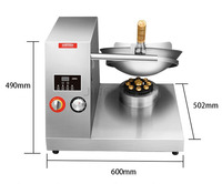 Robot de cuisson intelligent commercial pour restaurant riz frit wok machine de cuisson automatique intelligence de haute technologie