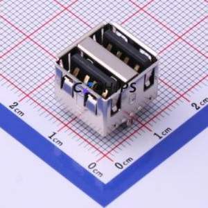 907-412A1021Y10210 <b>USB</b> <b>Connector</b> Through hole Component (THT) <b>Connector</b> Type-A <b>USB</b> 2.0 Female Through Hole - Product Image 1