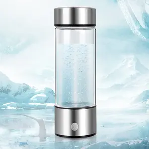Japon içme alkali su elektroliz filtresi Ionizer hidrojen su şişesi jeneratörü makinesi taşınabilir endüstriyel