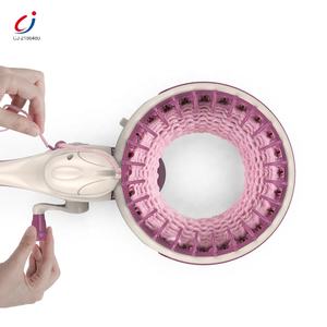 Machine à tricoter circulaire Chengji Hot Baby Knit DIY pour enfants, jouet de tissage intelligent en plastique pour écharpes et chapeaux, machine à tricoter à la main DIY - Product Image 1