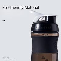 Bouteilles shaker de sport et de gym en plastique écologique vierges de 760 ml, personnalisables directement en usine