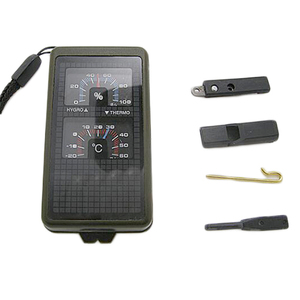 Kit d'outils de survie multifonctionnel 10-en-1 avec boussole de poche <span class=keywords><strong>pour</strong></span> le camping, l'escalade, les excursions et les activités de plein air décontractées - Product Image 2