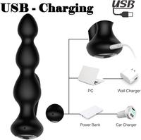 Perles anales vibrantes en Silicone avec télécommande, bouchon Anal pour hommes, femmes et Couples