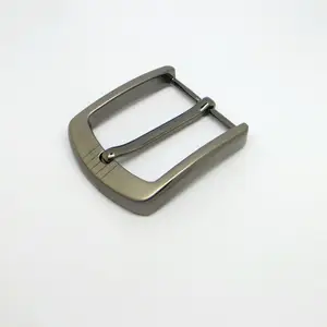 Factory Business Style Supplier 40mm Custom Laser Logo Classic Pin Buckles for Mens Belt