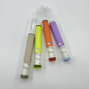 Reusable 3ml Plastic Injection <b>Pen</b> Candy Color Body Rubber Stopper Seal Custom Logo <b>Refillable</b> <b>Pen</b> Injector Beauty Clinic - Product Image 5