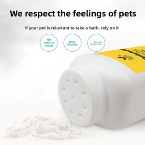 Shampooing <span class=keywords><strong>sec</strong></span> pour chiens et chats 260g Formule sans eau pour chiots et chatons Nettoie en douceur Laisse un parfum frais - Product Image 3