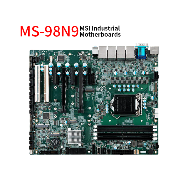 MSI Mainboard MS-98N9 ATX with 10th Gen Core I7/i5/i3 Pentium Celeron Processor Intel W480E/Q470E for High-Performance Solution