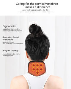 Tappetino per il collo autoriscaldante per la cura della salute cintura per il collo magnetici per terapia e tormalina supporto per alleviare il dolore cervicale - Product Image 4