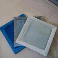 Tapis épais doux au toucher pour salon, avec mousse à mémoire de forme, antidérapant, en velours corail doux, pour chambre d'enfant et tapis de jeu pour bébé, vente en gros