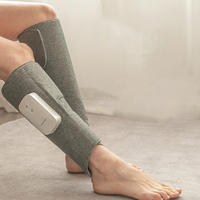Compression d'air Portable pour bras, livraison directe, soulagement de la douleur, mollet inclinable, Massage jambe avec chaleur, 10 pièces