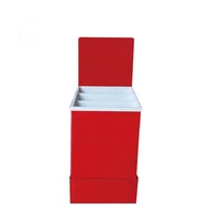 Carton personnalisé de magasin de détail Supports d'affichage de poubelle de carton pour la promotion de point de vente
