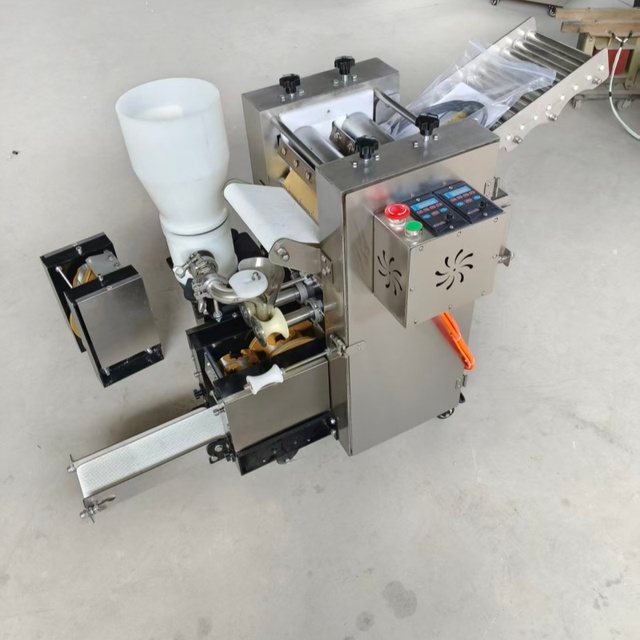 Commercial Automatic Dumpling Making Machine, Multifunctional Samosa Empanada Stuffed Pastry Filling Equipment