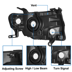 Faro Delantero LED OE AURON con DRL para Ford Escape 2008-2012, Accesorios para Auto, 36W 6000K, Ajuste Universal, Lámpara de Faro con Certificación DOT - Product Image 2