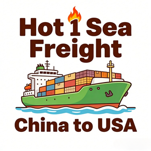 Spedizione Marittima USA Più Economica DDP Porta a Porta Dalla Cina, Trasporto Marittimo a Basso Costo LCL, Servizio Express a Tariffe Convenienti - Product Image 1