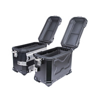 Boîte latérale de moto Proguard en alliage d'aluminium, capacité 38L, adaptable, avec garantie d'un an, de Chongqing